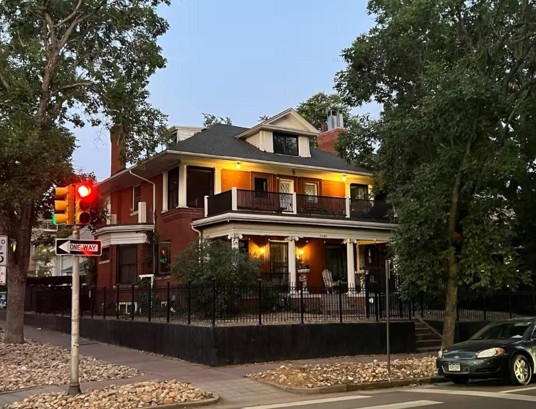 Designer Apartment In A Historic 1901 Downtown Area Mansion Denver Exterior foto